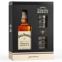 Jack Daniel's Tennesse Honey cu 2 Pahare, 35%, 0.7L