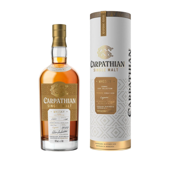 Carpathian Single Malt Cognac Cask, 46%, 0.7L