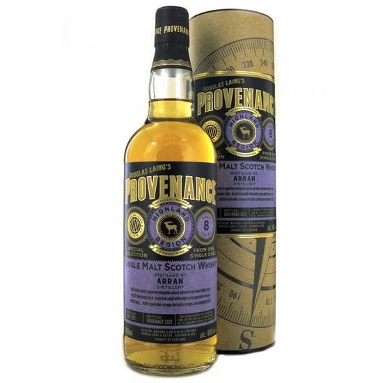 Provenance Arran Single Malt Scotch Whisky, 8Ani, 46%, 0.7L