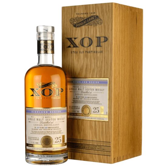 Xtra Old Particular Ledaig 25 Ani, 43.8%, 0.7L