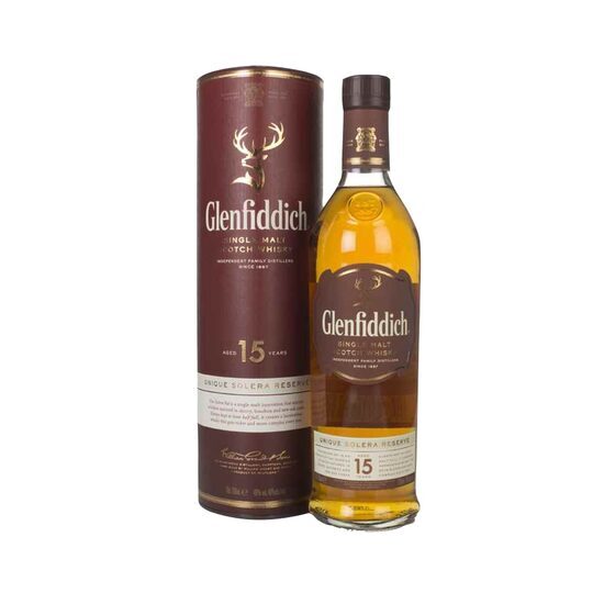 Glenfiddich 15 ani Solera 40% 0.7L
