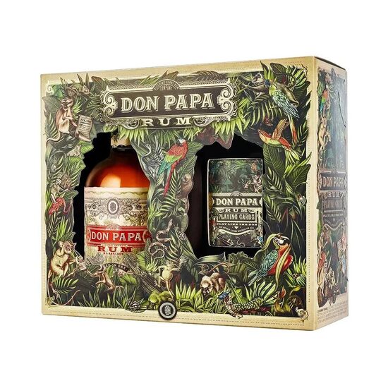 Don Papa Single Island Rum + Playing Card 40% 0.7L