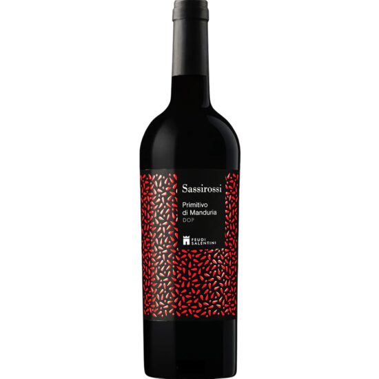 Feudi Salentini Sassirossi Primitivo Di Manduria 0.75L