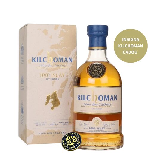 Kilchoman 100% Islay 14th Edition cu cutie 50% 0.7L