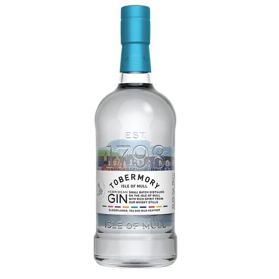 Tobermory Hebridean Gin 43.3% 0.7L