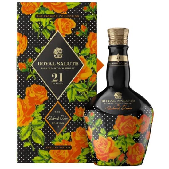 Chivas Royal Salute Richard Quinn Orange Roses 21 ani 40% 0.7L