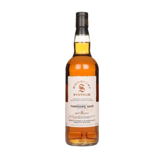 Tormore 100 Proof Edition Signatory Vintage 9 ani 57.1% 0.7L