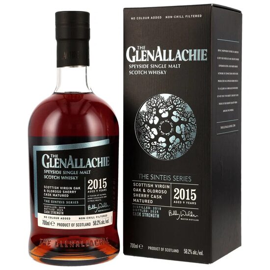 GlenAllachie 2015 The Sinteis Part 2 Scottish Oak & Oloroso Sherry Cask 58.2% 0.7L