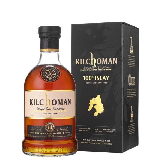 Kilchoman 100% Islay Sherry Cask Matured 2025 50% 0.7L