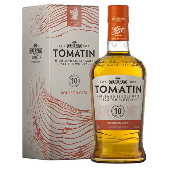 Tomatin 10 ani Bourbon Cask 40% 0.7L