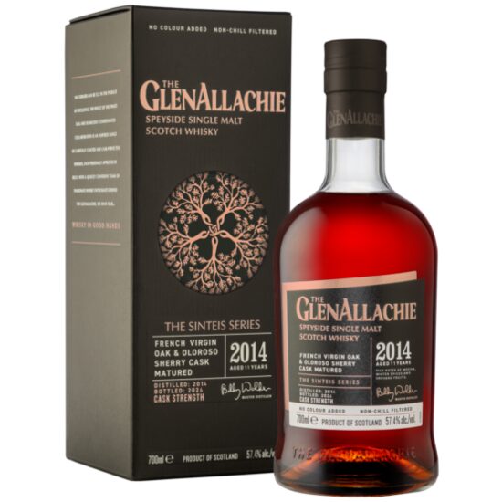 GlenAllachie Sinteis III-2014 French Oak Oloroso 57.4% 0.7L