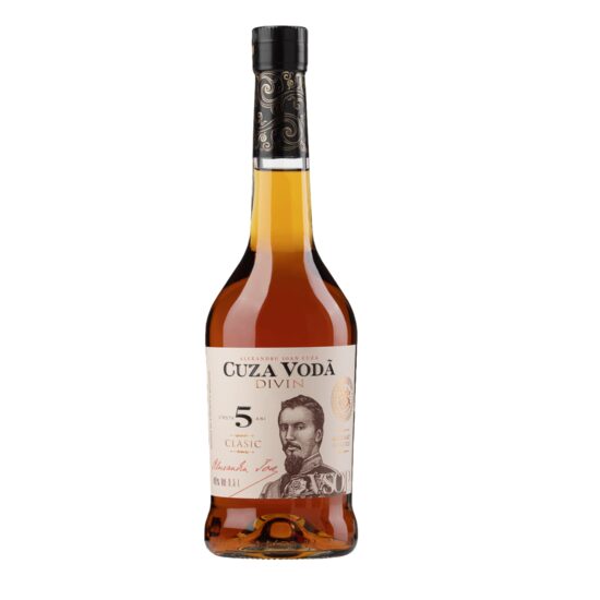 Cuza Voda Divin VSOP 5 Ani, 40%, 0.5L 