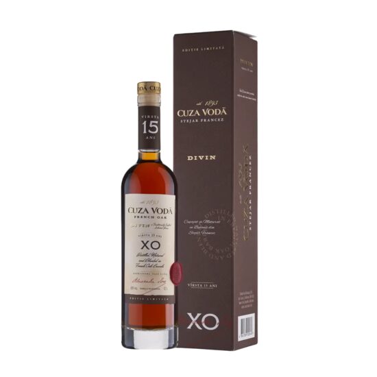 Cuza Vodă Divin XO 15 ani 40%  0.5L