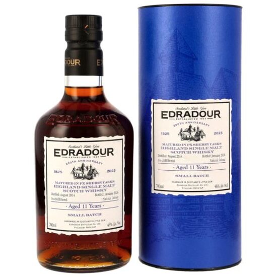 Edradour 11 ani - 200th Anniversary Edition Signatory Vintage 46% 0.7L