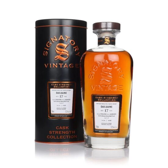 Dailuaine 17 ani Cask Strength Signatory Vintage 57.2% 0.7L