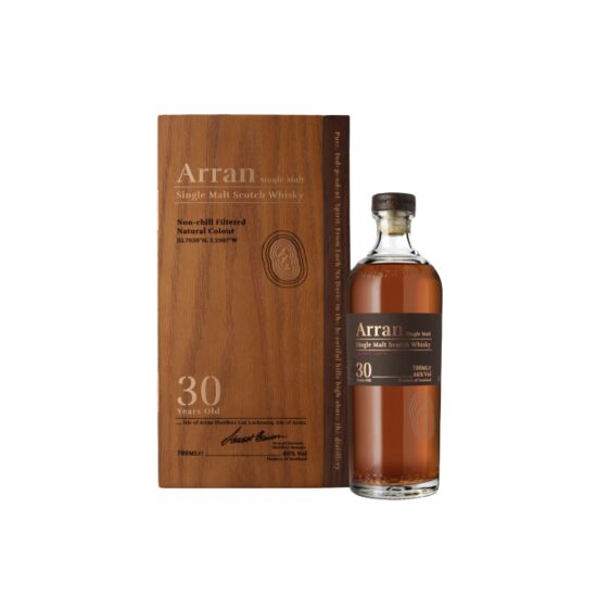Arran 30 Ani Single Malt cu cutie de lemn 46% 0.7L
