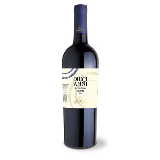 Feudi di Guagnano Diecianni Primitivo Salento, 13.5%, 0.75L