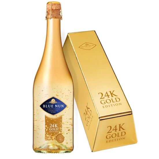 Blue Nun 24K Gold Lingou, 11%, 0.75L