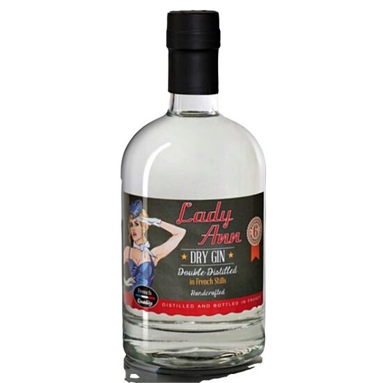 Des Moisans Lady Ann Dry Gin, 40%, 0.7L
