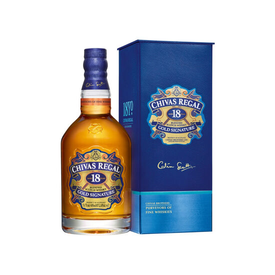 Chivas Regal Blended Scotch Whisky, 18 Ani, 40%, 1L