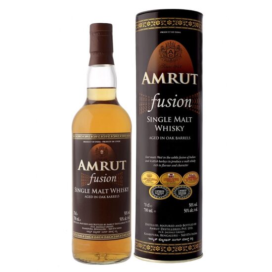 Amrut Fusion Single Malt, 50%, 0.7L