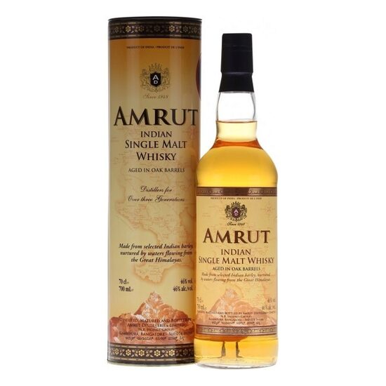 Amrut Indian Single Malt, 46%, 0.7L