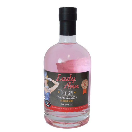 Des Moisans Lady Ann Dry Gin Rose, 40%, 0.7L