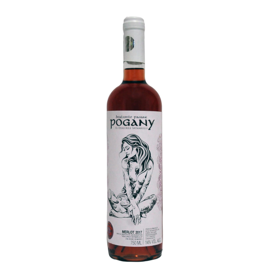 Pogany Merlot Rose, 14%, 0.75L