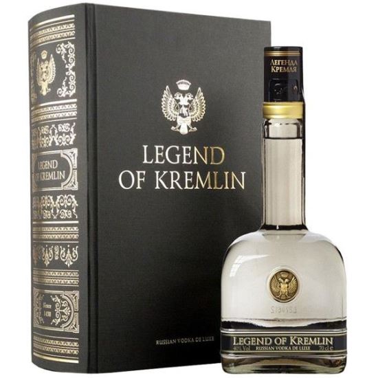 Legend Of Kremlin Vodka Black Book, 40%, 0.7L