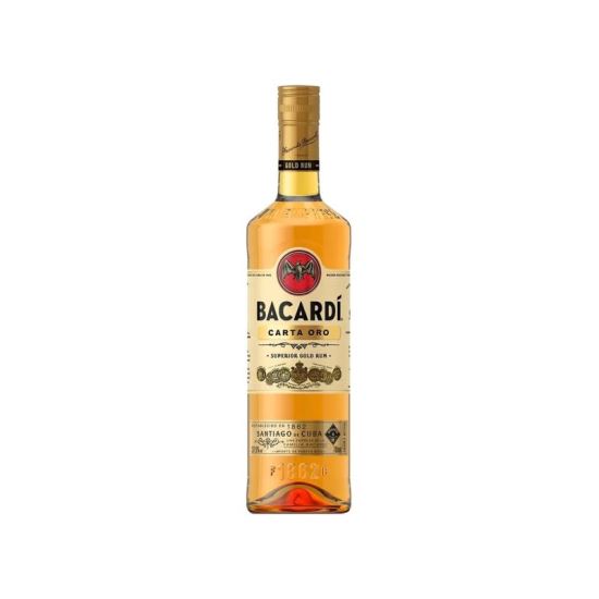 Bacardi Carta Oro, 37.5%, 0.7L