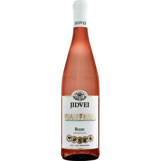 Jidvei Traditional Roze Demidulce, 12.5%, 0.75L