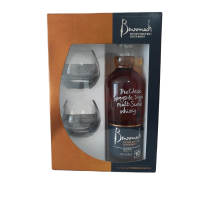 Benromach Single Malt Scotch Whisky, 10 Ani, 43%, 0.7L cu 2 Pahare