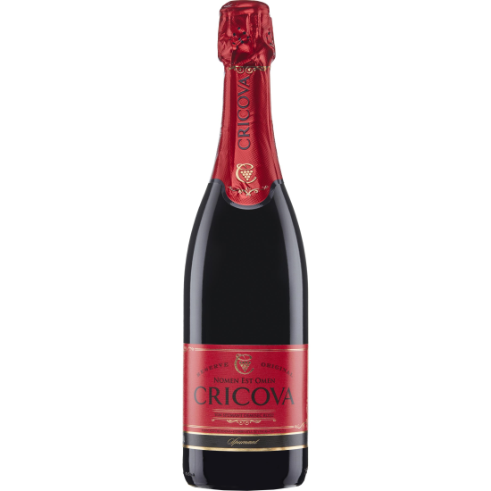Cricova Spumant Rosu Demisec, 13%, 0.75L