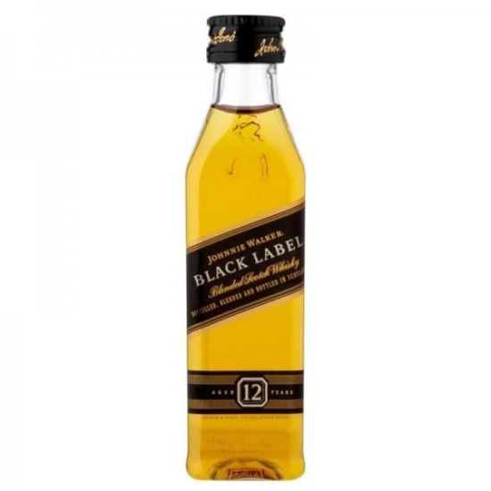 Johnnie Walker Black, Blended Scotch Whisky, 40%, 0.2L