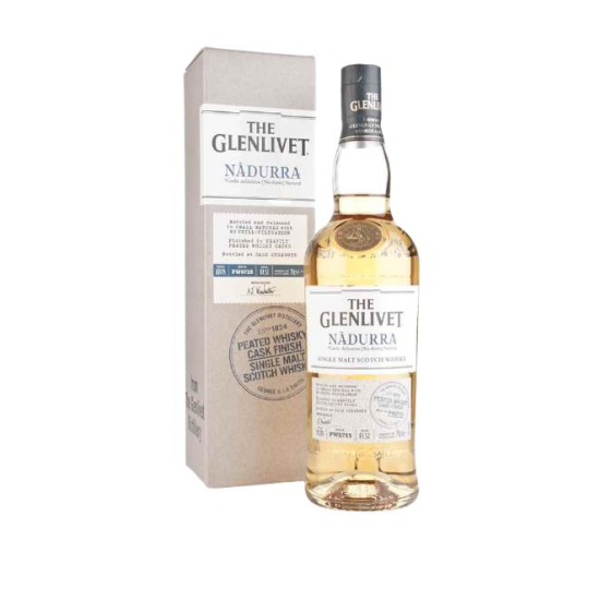 Glenlivet Nadurra Peated Single Malt Scotch Whisky, 61.5%, 0.7L
