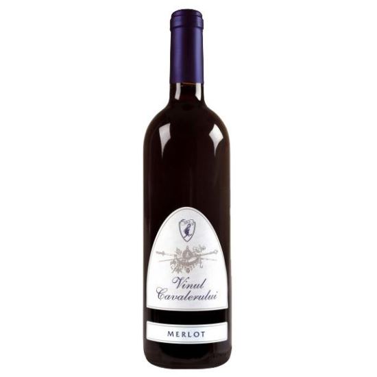 Serve Vinul Cavalerului Merlot, 13.5%, 0.75L