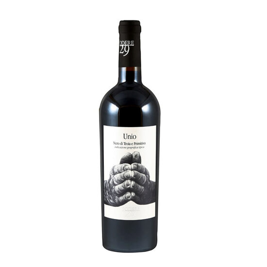 Podere Unio Nero di Troia e Primitivo, 13.5%, 0.75L