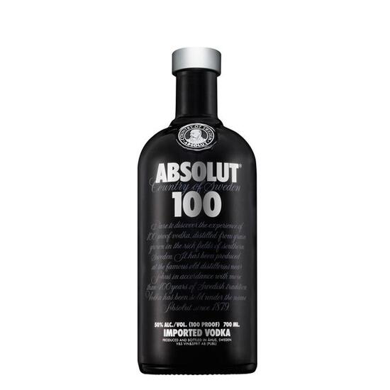Absolut 100 Vodka, 50%, 0.7L
