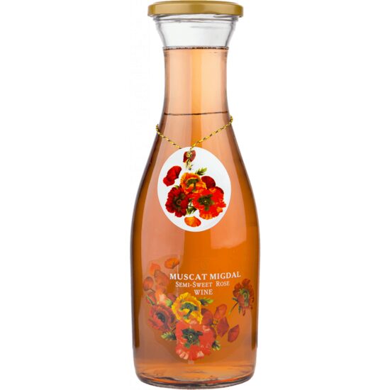 Migdal Muscat Rose Demidulce, 11%, 1L