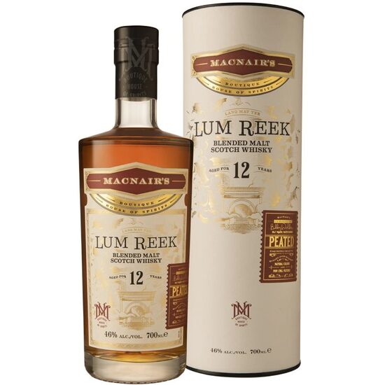 MacNair's Lum Reek 12 Ani, 46%, 0.7L